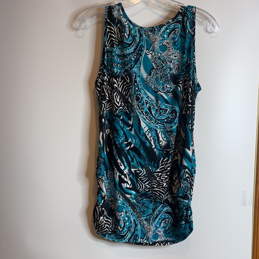 Judith Stretch Sleeveless Top 1X PLUS SIZE - Picture 8 of 8